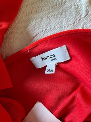 Vestido de fiesta rojo y graduacion