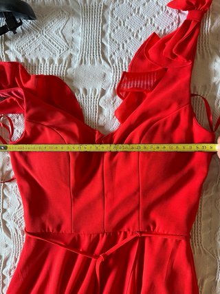 Vestido de fiesta rojo y graduacion