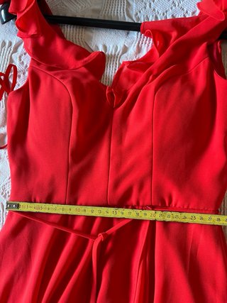 Vestido de fiesta rojo y graduacion