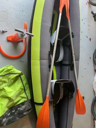 Kayak hinchable Itiwit Decathlon (2 plazas)
