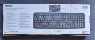 Teclado Trust ZIVA Multimedia. Cable 1,8 m.