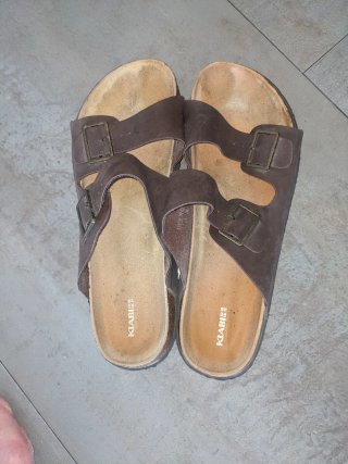 Sandalias Kiabi Marrón Talla 46