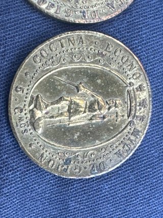 Monedas antiguas Cocina Econo