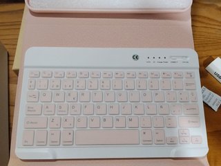 Teclado iPad 11 Gen A16 2025 / iPad 10 Rosa
