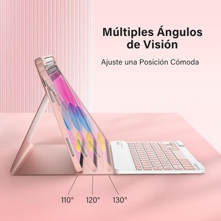Teclado iPad 11 Gen A16 2025 / iPad 10 Rosa