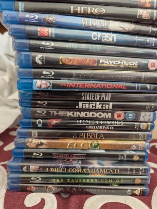Lotto 20 Blu-ray e Blu-ray 4K