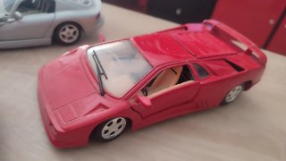 Lote 3 coches escala 1/24: Dodge, Lambo, Chevrolet