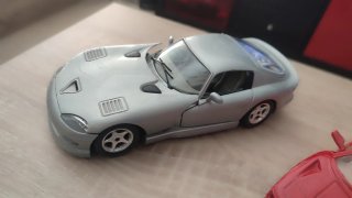 Lote 3 coches escala 1/24: Dodge, Lambo, Chevrolet