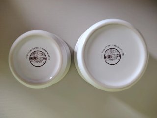 Set 2 ciotole Mulino Bianco