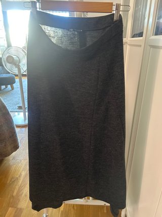 Falda Zara gris