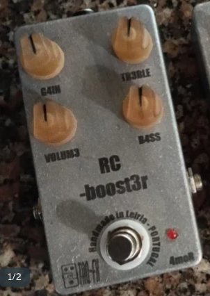 RC Booster Clone Pedal