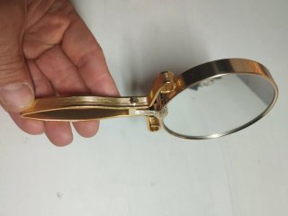 Espejo de mano Vintage Japonés Floral