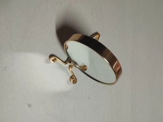 Espejo de mano Vintage Japonés Floral