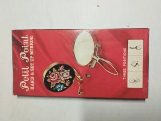 Espejo de mano Vintage Japonés Floral