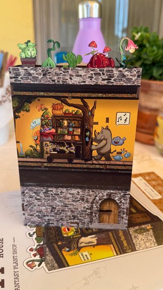 Casa de Muñecas Fantasy - Book Nook