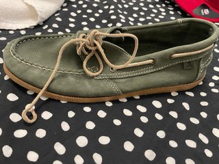 Zapatillas Scalpers Piel Talla 41 Verde