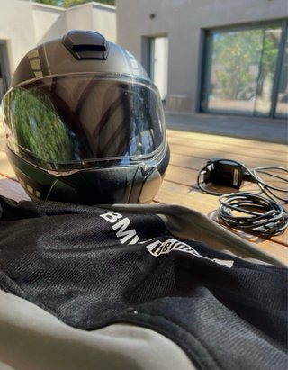 Casco BMW Evo 6 con Intercomunicador