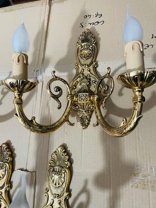 Applique oro metallo stile classico