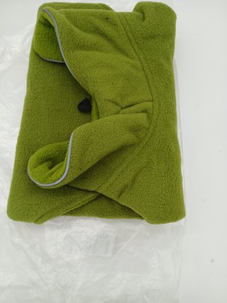 Ecent - Dog Winter Coat for Dogs, Warm Fleece for Dogs in Winter (Green, M)