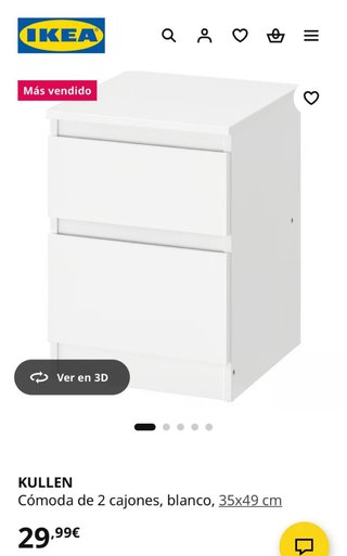Cómoda Ikea Blanca