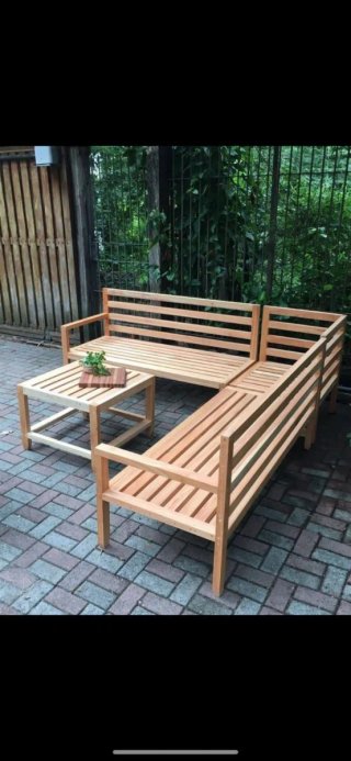 Mueble para jardín o terraza. Posibilidad fundas