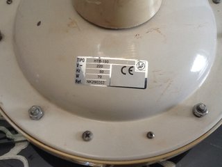 Ventilador de techo blanco