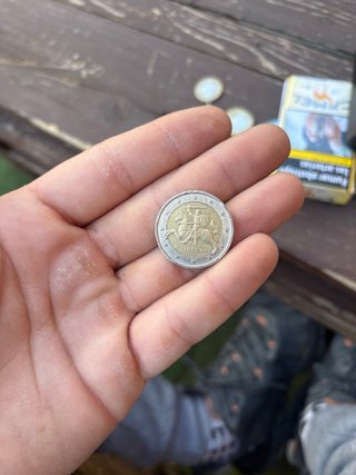 Moneda Lituania 2€ 2015 con error
