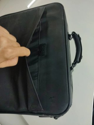 Maletín portátil hasta 17 negro