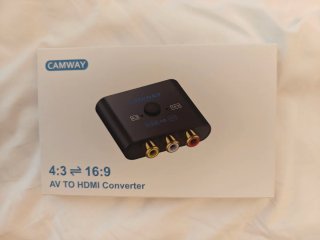 Conversor AV a HDMI CAMWAY RCA 1080p