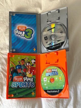Juegos PS2 Eye Toy y cámara