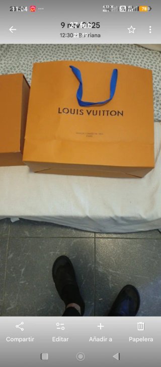 Mocasines Louis Vuitton Originales Denim