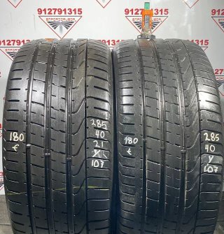 285 40 21 Y PIRELLI RUEDA AL 90% VIDA UTIL