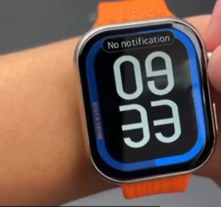 WISME WS-X21 smartwatch 45mm with 10straps, IP67