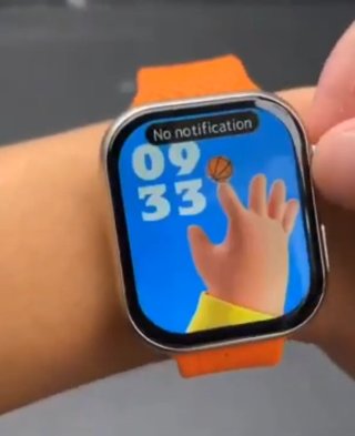 WISME WS-X21 smartwatch 45mm with 10straps, IP67