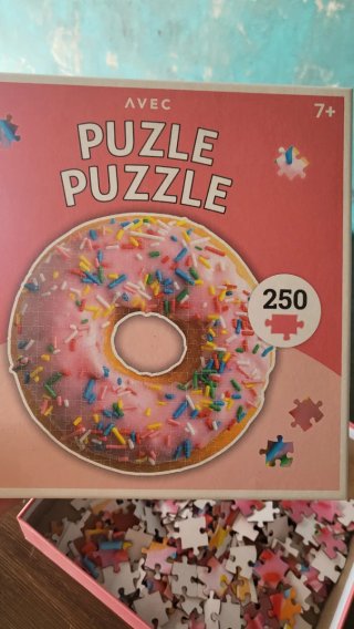 Puzzle Donut 250 piezas 7+ años