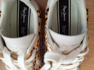 Estilosas zapatillas Pepe Jeans Animal Print PIEL