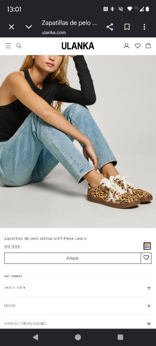 Estilosas zapatillas Pepe Jeans Animal Print PIEL