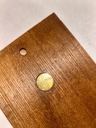 Quadro in legno sacro Madonna Bambino