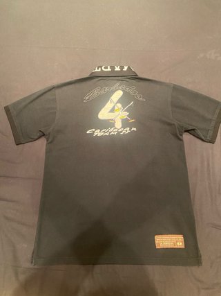 La Martina Polo Negro Unisex Bordado