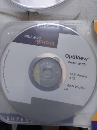 CD Software Fluke Networks OptiView