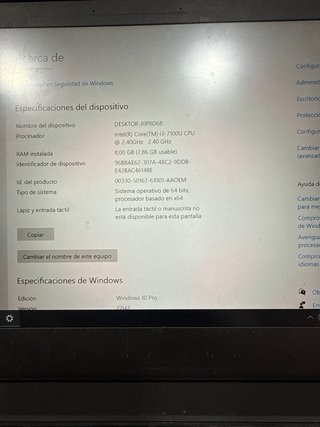 Lenovo Thinkpad T470 i3 7100 8GB RAM
