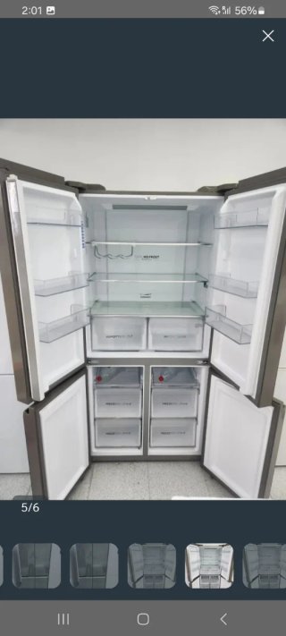 Nevera Haier gris Cristal Combi Garantía Transport