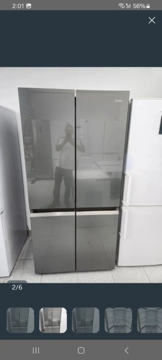 Nevera Haier gris Cristal Combi Garantía Transport