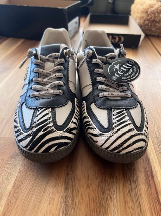 Zapatillas Cetti Zebra Blancas y Negras
