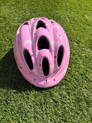Casco infantil rosa Minnie