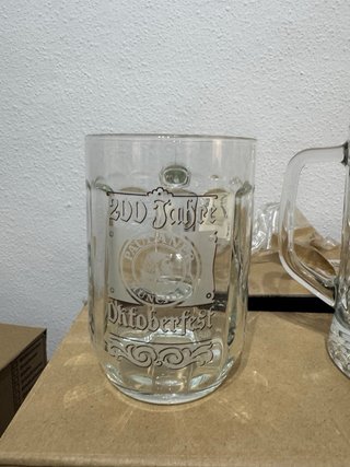 Brocca per Birra Tedesca in Vetro