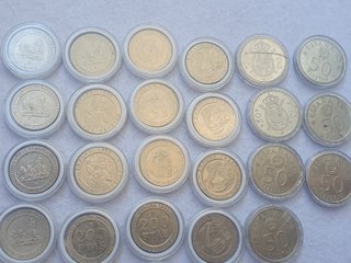 Lote 38 Monedas 200 y 50 Pesetas España