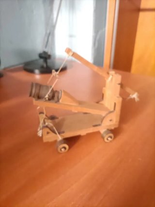 Réplica Cañón Bombarda Madera