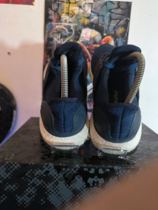 Adidas Zapatillas Azul y Blanco