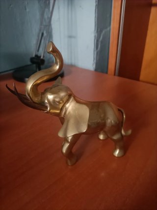 Figura Elefante Bronce